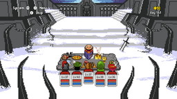 画像ギャラリー No.004のサムネイル画像 / TRPG風システムを採用した「Knights of Pen and Paper +1 Deluxier Edition」の国内発売が決定。弟やピザ配達員などとドラゴン打倒を目指す