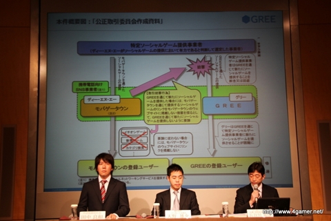 画像ギャラリー No.006のサムネイル画像 / グリーの緊急記者会見で行われた,ディー・エヌ・エー提訴に関する質疑応答を掲載