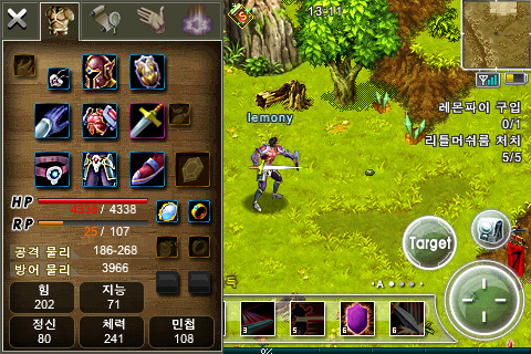 画像ギャラリー No.007のサムネイル画像 / iPhone向け本格派MMORPG「Dungeon Fantasy Online」,Com2uSから配信中。ただし今のところ韓国語のみサポート