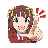 画像集#005のサムネイル/無料通話アプリ「LINE」に「アイドルマスター」のスタンプが登場