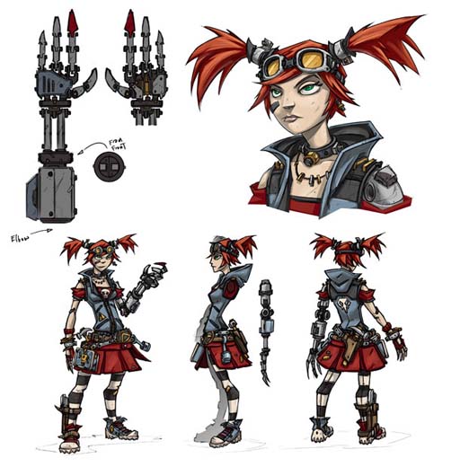 画像ギャラリー No.003のサムネイル画像 / 「Borderlands 2」の予約受付が開始。発売後のDLCで,5つめのキャラクタークラスも登場か