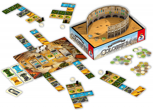 画像ギャラリー No.002のサムネイル画像 / コロッセウム建築ボードゲーム「コロッセウムの建築士 完全日本語版」が2月15日に発売