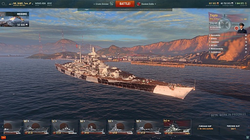 画像ギャラリー No.004のサムネイル画像 / 「World of Warships」の正式サービスが2015年9月17日にスタート。詳しくは,東京ゲームショウ2015で明らかに