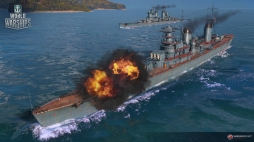 画像ギャラリー No.008のサムネイル画像 / 「World of Warships」,艦艇ツリー「ソ連巡洋艦ツリー」を実装。強力な攻撃力をもったソ連艦9隻が新たに登場