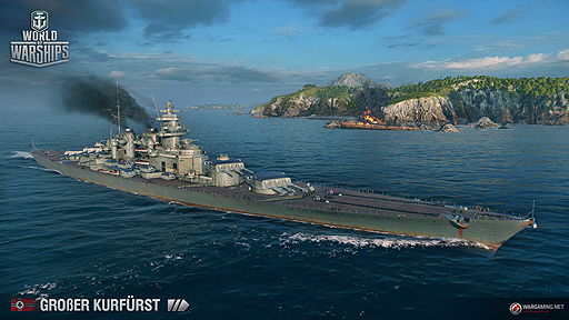画像ギャラリー No.010のサムネイル画像 / 「World of Warships」,あの戦艦ビスマルクを含むドイツ戦艦ツリーが実装。近日中にはイギリス巡洋艦ツリーも