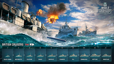 画像ギャラリー No.011のサムネイル画像 / 「World of Warships」,あの戦艦ビスマルクを含むドイツ戦艦ツリーが実装。近日中にはイギリス巡洋艦ツリーも