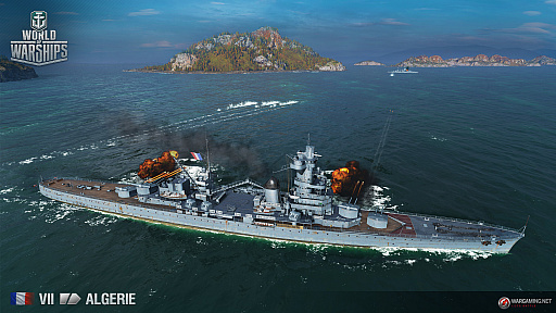 画像ギャラリー No.003のサムネイル画像 / 「World of Warships」にフランスが参戦するアップデート0.6.4が実装。優秀な火力を持つ巡洋艦ツリーが登場