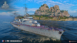 画像ギャラリー No.004のサムネイル画像 / 「World of Warships」にフランスが参戦するアップデート0.6.4が実装。優秀な火力を持つ巡洋艦ツリーが登場
