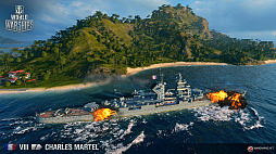 画像ギャラリー No.005のサムネイル画像 / 「World of Warships」にフランスが参戦するアップデート0.6.4が実装。優秀な火力を持つ巡洋艦ツリーが登場