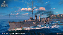 画像ギャラリー No.011のサムネイル画像 / 「World of Warships」にフランスが参戦するアップデート0.6.4が実装。優秀な火力を持つ巡洋艦ツリーが登場