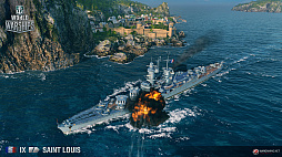 画像ギャラリー No.013のサムネイル画像 / 「World of Warships」にフランスが参戦するアップデート0.6.4が実装。優秀な火力を持つ巡洋艦ツリーが登場