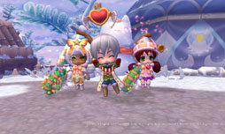 画像ギャラリー No.009のサムネイル画像 / 「晴空物語」鹿目まどかのアバターが登場。クリスマスイベントも開始に