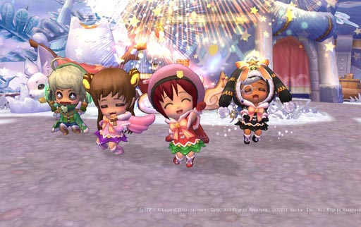 画像ギャラリー No.011のサムネイル画像 / 「晴空物語」鹿目まどかのアバターが登場。クリスマスイベントも開始に