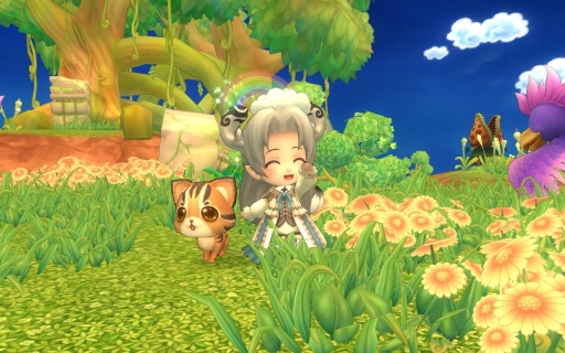 画像集#007のサムネイル/「ミルキー・ラッシュ」,大型アップデートを実施。新種族「ツバサ族」が登場