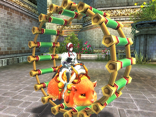 画像ギャラリー No.001のサムネイル画像 / 「ソードオブリベリオン」福袋で騎乗アイテム「元気ハムスター」を手に入れよう