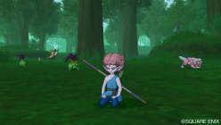 画像ギャラリー No.002のサムネイル画像 / 「ドラゴンクエストX」,エルフ達の住む「エルトナ大陸」は緑と花々に囲まれたオリエンタルな地