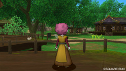 画像ギャラリー No.004のサムネイル画像 / 「ドラゴンクエストX」,エルフ達の住む「エルトナ大陸」は緑と花々に囲まれたオリエンタルな地