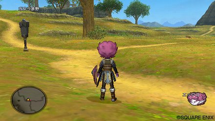 画像ギャラリー No.007のサムネイル画像 / 「ドラゴンクエストX」,探索の基本はやっぱり道を進んで立て札を見つけること。フィールドと「プクランド大陸」のスクリーンショットをズラリと掲載