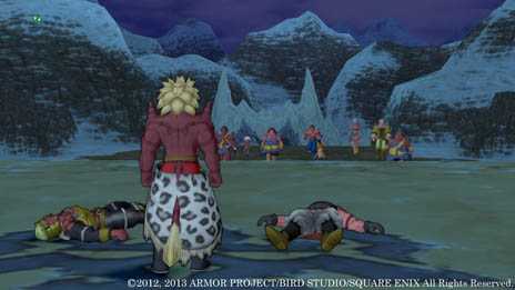 画像ギャラリー No.003のサムネイル画像 / 「ドラゴンクエストX 目覚めし五つの種族 オンライン」,連続クエスト「ランガーオ村の王者」の第5話が配信中。突如村に現れた“死神”とは