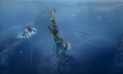 画像ギャラリー No.009のサムネイル画像 / 3DS「モンスターハンター3(トライ)G」,武器カテゴリ6種類の概要が公開され全12種が出揃う。なかには新たな派生モーションも