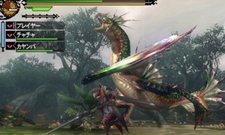 画像ギャラリー No.003のサムネイル画像 / 「モンスターハンター3(トライ)G」水中と陸上の両方で戦うこととなる「“翠水竜”ガノトトス亜種」の生態を確認しよう