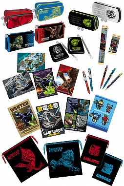 画像ギャラリー No.006のサムネイル画像 / メッセンジャーバッグやタオルなど,モンハングッズの新作が登場