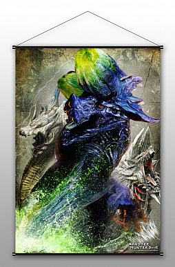 画像ギャラリー No.002のサムネイル画像 / 「モンハン」グッズに王道アイテムの3連ストラップやタペストリーなどが登場