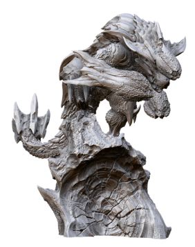 画像ギャラリー No.003のサムネイル画像 / 「MH3(トライ)G」砕竜“ブラキディオス”のフィギュアを9月下旬に発売