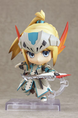 画像ギャラリー No.002のサムネイル画像 / 「MH3G」,“ベリオXシリーズ”を纏った女性ハンターのねんどろいどが登場