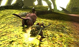 画像ギャラリー No.032のサムネイル画像 / 新武器チャージアックスでゴア・マガラ/テツカブラを初狩猟! 「夏の“狩試(かりだめし)”『モンスターハンター4』先行体験会」プレイレポートをお届け