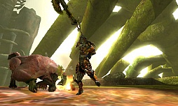 画像ギャラリー No.037のサムネイル画像 / 新武器チャージアックスでゴア・マガラ/テツカブラを初狩猟! 「夏の“狩試(かりだめし)”『モンスターハンター4』先行体験会」プレイレポートをお届け