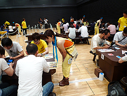 画像ギャラリー No.059のサムネイル画像 / 新武器チャージアックスでゴア・マガラ/テツカブラを初狩猟! 「夏の“狩試(かりだめし)”『モンスターハンター4』先行体験会」プレイレポートをお届け