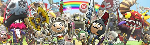 画像ギャラリー No.001のサムネイル画像 / 「Happy Wars」,期間中にプレイした人全員に「ハッピーチケット」40枚を配布