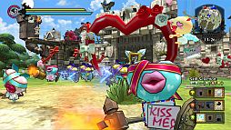 画像ギャラリー No.003のサムネイル画像 / 「Happy Wars」お城がバレンタイン仕様に変身。「ゆかいな顔肌セット」も登場