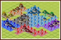 画像ギャラリー No.007のサムネイル画像 / ブラウザでも参戦しよう。「しろつく大戦」,ハンゲームにてサービス開始。人気のモバイル用箱庭ゲームがPCに登場