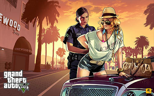 画像ギャラリー No.002のサムネイル画像 / 2013年注目のタイトル,「Grand Theft Auto V」の最新アートワークが公開