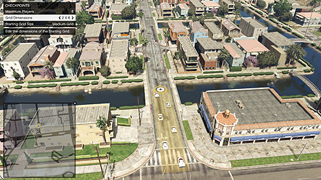 画像集#004のサムネイル/「グランド・セフト・オートV」のコンテンツクリエイターでオリジナルの“レース”を作成しよう。近日のアップデートでデスマッチも作成可能に