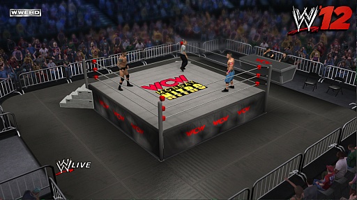 画像ギャラリー No.003のサムネイル画像 / THQジャパン,「WWE'12」の最新情報とムービーを公開。ついにアリーナやリングのクリエイトが可能に