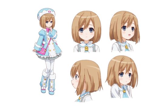 画像ギャラリー No.005のサムネイル画像 / アニメ「超次元ゲイム ネプテューヌ」,4人の女神達の色付きデザインが公開