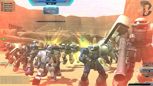 画像ギャラリー No.007のサムネイル画像 / 【夏PR】Act.2で生まれ変わる「機動戦士ガンダムオンライン」,モビルスーツの戦闘がより熱く楽しく