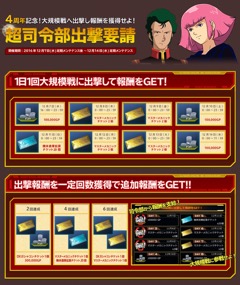 画像ギャラリー No.003のサムネイル画像 / 「機動戦士ガンダムオンライン」,DXガシャコンチケットなどがもらえる4周年記念イベントがスタート。ZZガンダムの原作BGMセットの販売も開始