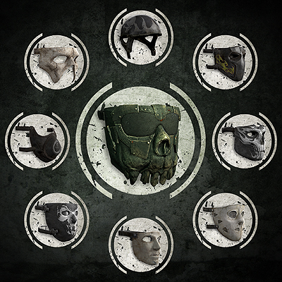 画像ギャラリー No.002のサムネイル画像 / 「The Last of Us」のマルチキャラカスタム用マスクが11月7日配信。マスクのセットに1種類の限定マスクをセットにした「ナイトメアパック」も登場