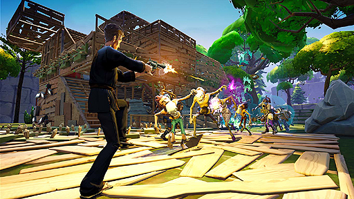 画像集#002のサムネイル/「Fortnite」の公式サイトでαテスターの受付がスタート。PCのほか,PS4やモバイルなど,マルチプラットフォームも視野に