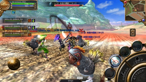 画像ギャラリー No.005のサムネイル画像 / 「イザナギオンライン」対人戦コンテンツ「闘技場」で8vs8のバトルが可能に