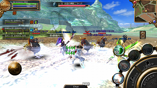 画像ギャラリー No.007のサムネイル画像 / 「イザナギオンライン」対人戦コンテンツ「闘技場」で8vs8のバトルが可能に