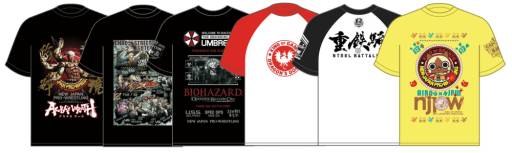 画像ギャラリー No.001のサムネイル画像 / 「バイオハザード 6」と新日本プロレスのコラボTシャツが9月20日に発売