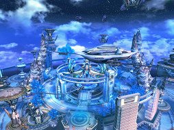画像ギャラリー No.004のサムネイル画像 / ベクター,「ARK FRONTIER -時空漂流-」のサービスを初夏に開始。未来の街と過去のファンタジー世界を行き来するMMORPG