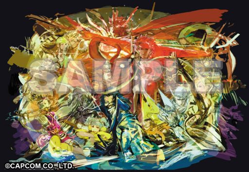 画像ギャラリー No.001のサムネイル画像 / 「カプコンバー」で「戦国BASARA」シリーズの歴代イラストを4月23日から展示