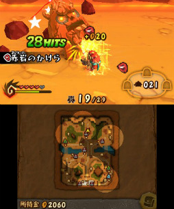 画像ギャラリー No.007のサムネイル画像 / 3DS用ダウンロードソフト「ザ・ローリング・ウエスタン」配信中。アクションの爽快感とタワーディフェンスの戦略性が融合