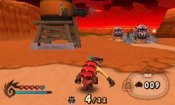 画像ギャラリー No.010のサムネイル画像 / 3DS用ダウンロードソフト「ザ・ローリング・ウエスタン」配信中。アクションの爽快感とタワーディフェンスの戦略性が融合